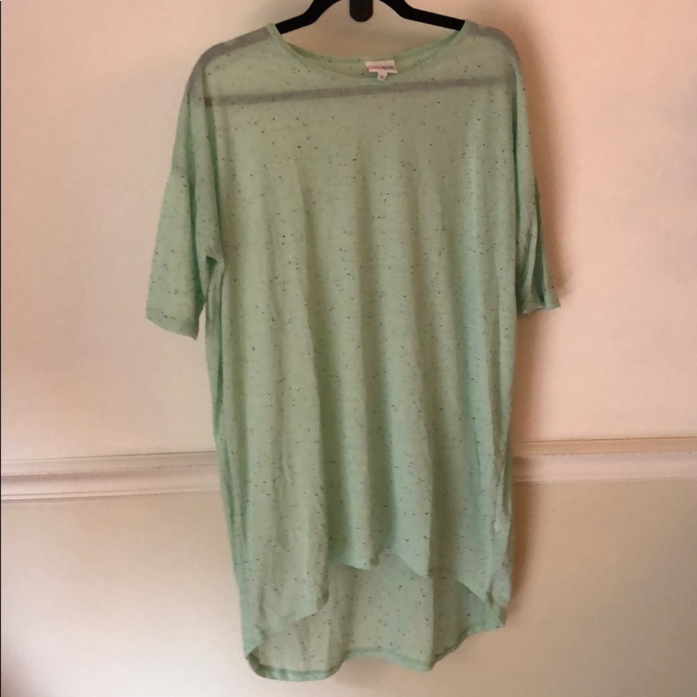 Beautiful LLR Irma top—confetti dots